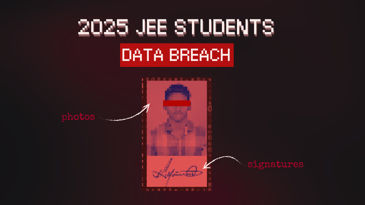 2025 JEE Mains Students Data Leak